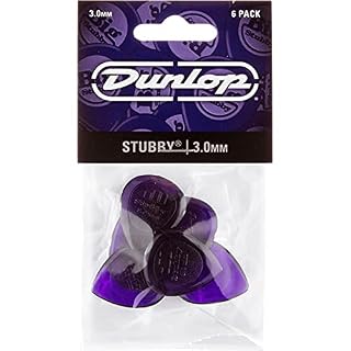 Dunlop 474P300-6 Mediators Stubby Jazz 3.00mm - Les Beatles, Paul McCartney, John Lennon, RIngo Starr, George Harrison
