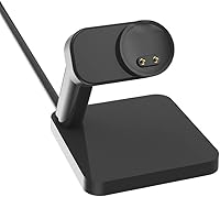 Vista 2 de 5V 1A Smartwatch Charger Cradle Charging Dock Base Stand for Xiaomi Mi Band 5/6/7 NFC Accessory