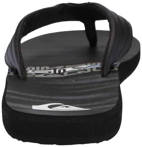 Image of Quiksilver mens Quiksilver Men's Carver Print 3 Point Flip Flop Athletic Sandal