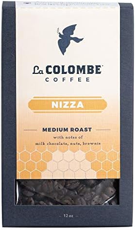 La Colombe Nizza Medium Roast Whole Bean Coffee - 12 Ounce, 1 Pack  - Notes of Milk Chocolate, Nuts & Browniewith a Honey-Sweet Roasted Nuttiness