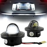 OTnhaee LED License Plate Lights for Ford F150 F250 F350 Super Duty Ranger Explorer Bronco Expedition, 6000K Bright White, Plug & Play (2PCS)