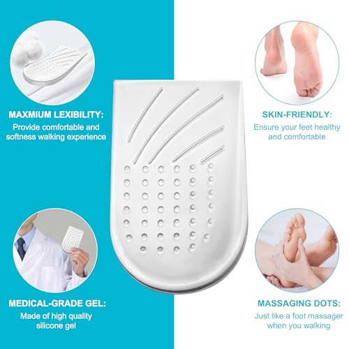 Wonderwin 2 Pairs Wonderwin 3 Layers Adjustable Heel Wedge Inserts For Supination & Pronation Correction thumb #2