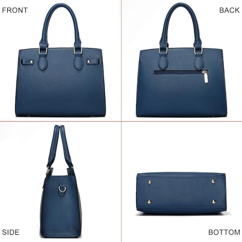 Image of DMICXEL Tote Bag Crossbody Purses for Women Shoulder Handbag PU Leather Top Handle Satchel Bags