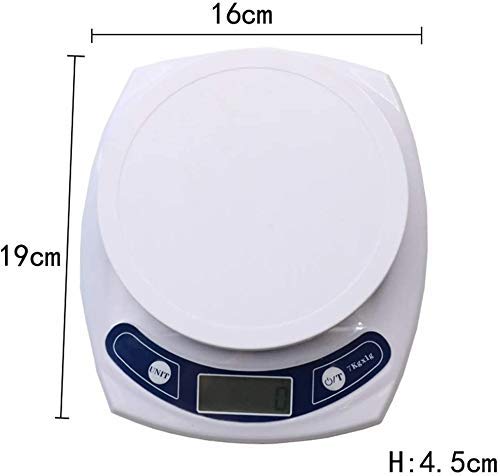 Waga elektroniczna Elektroniczna waga kuchenna 1g/7kg Precyzyjna waga kuchenna Wyświetlacz LCD Funkcja tarowania do domowej szkoły laboratoryjnej