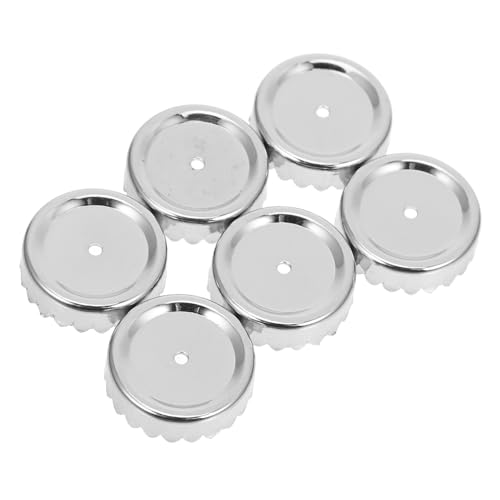 Amosfun 6 cappucci magnetici in acciaio inossidabile per montaggio a parete per bagno e cucina, salvaspazio, con forte capacità portante, per barra doccia, portasapone per organizzato