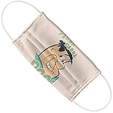 The Flintstones Vintage Yabba 1-Ply Reusable Face Mask Covering, Unisex