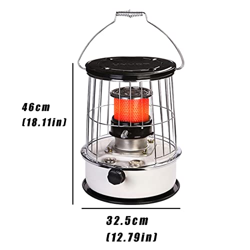 Réchaud à pétrole avec chauffe-poêle compact pour optimiser le chauffage d'appoint - 8