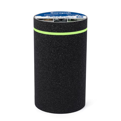 Image of Anti Slip Tape with Glow in Dark Strips 10 in x 40 FT,Non-Skid Tape Night Visibility Non-Slip Roll, Anti-Slip Strips for Stairs Ramps Floors Decks & Slippery Surfaces
