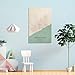 Mogadishu Somalia Map Poster Vintage Print Modern Wall Prints Abstract Geometric Minimalist Art Framed Canvas Prints For Office Bedroom Wall Decor Frame 16x24inch(40x60cm)