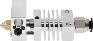 APAAZO CR10 All Metal Hotend Kit Remotely Upgrade CR10 ExtruderJ-head Heat Break Throat 1.75MM Compatible With Ender 3 CR-10 CR-10S Printer Parts (Color : Without cable)