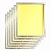 Aluminum Silk Screen Printing Screens 20 x 24 Inch Frame-230 Yellow Mesh (6 PCS)