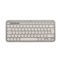 Logitech K380 Multi-Device Tastiera Bluetooth Wireless, Design Easy-Switch, Sottile, Portatile, 2...