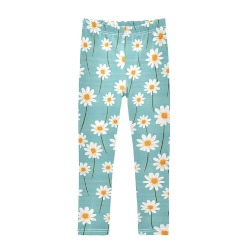 Girls' Leggings Florals Daisy Kids Yoga Tights Pants 1 Pack 20857837