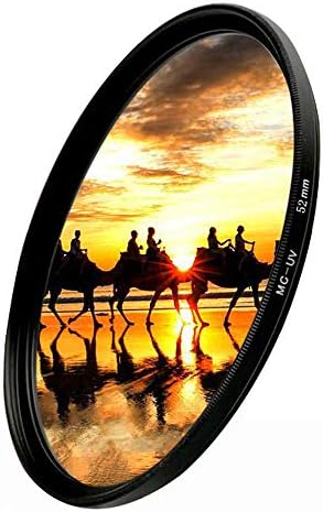52mm MC UV Filter, HonesThing 52mm MC UV Protection Lens Filter Multi-Resistant Coated Slim UV Filter 52mm
