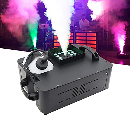 Máquina de humo de 1500 W, efecto escénico con pulverización vertical, para escenario, concierto, boda y fiesta miniatura 1