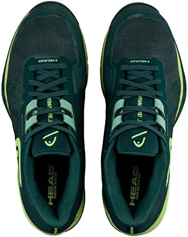 HEAD Men's Sprint Pro Sneaker, Forest Green/Light Green, 11.5 | Image 2