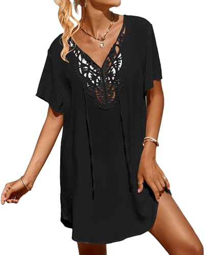 SimpleFun Women's Plus Size Swimsuit Coverup...