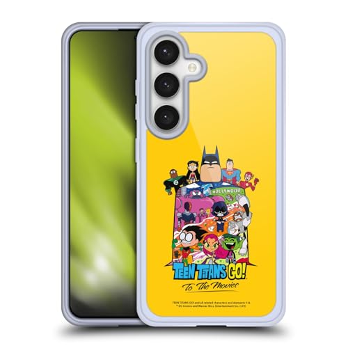 Funda para Samsung Galaxy S24 5G de Teen Titans Go con diseño Liga de la Justicia