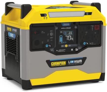 Champion Power Equipment 100594 1638-Wh Power Station 3200/1600-W...