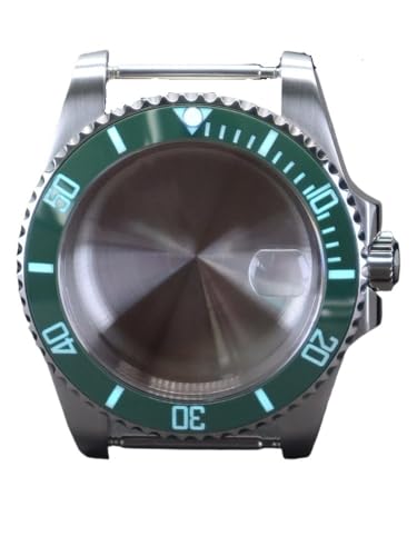 1�� 40mm 20ATM ���v�P�[�X�K���X NH35 NH36 NH34 NH38 2824 8215 ���[�u�����g 28.5mm������ �t���e�L�X�g C3 �����T�u�x�[��(Solid cover 1,NH34 NH35 36 38)