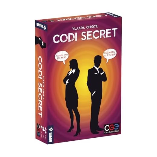 Devir - Codi Secret, Joc de Taula, Joc de Taula amb Amics, Joc per Festes, Joc de Taula per Adults (BGCOSECAT)