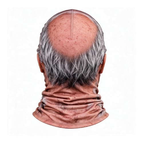 Ski Mask Old Man Balaclava Face Mask 3D Realistic Funny Winter Halloween - image 5