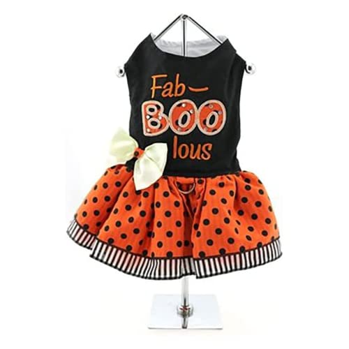 Doggie Design Holiday Dog Harness Halloween Dress - Fab-Boo-Lous (L) #TOP11