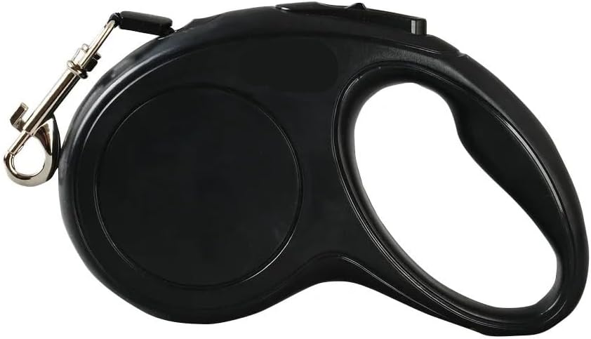 3m/5m 自動巻き取り式ペットリーシュ 小型中型犬対応 丈夫なナイロンリード 子犬用延長リード(Blue,5M)