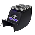 Armlehne Aufbewahrungsbox Für V-Klasse V220 V260 V250 W447, Mittelkonsole für Fahrzeuge Armlehnenbox mit USB und LED Licht/Getränkehalter (Patentierte Produkte)