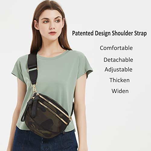 Crossbody Bags for Women Nylon Cross Body Travel Shoulder Handbags Lady Chest Purses Light Sling Backpack3