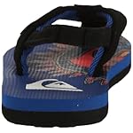 Quiksilver boys Quiksilver Boy's Molokai Layback 3 Point Flip Flop Sandal Toddler - Image 3