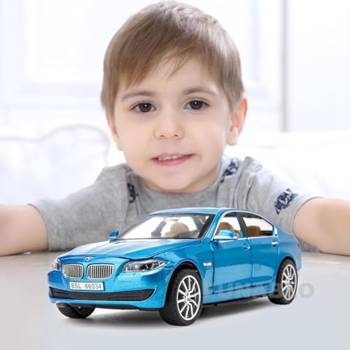 Image of Lykan Hyper Toy car Metal Die Cast Open Door Sports Car Toy for Boys with Light & Car Sound for Kids (Blue)