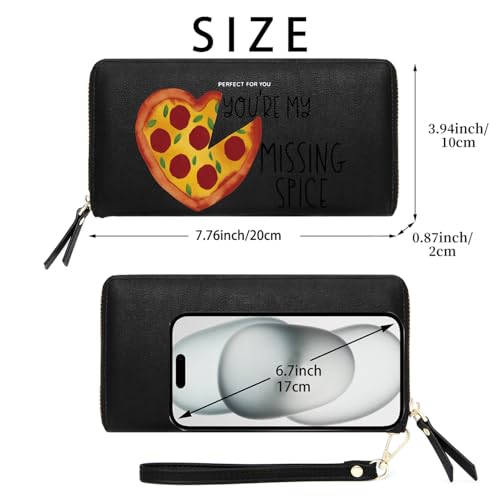 OIDERY Customized Delicious Pizza Women's Wallet,Holiday Gift,Graduation Gift for Friend,Birthday Gift for Son Daughter from Parents Grandparent2