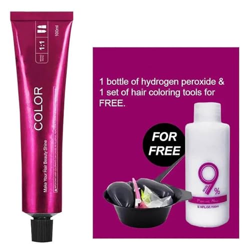 Kit de Tinte Crema para Cabello Color Plata y Humo Semi-Permanente miniatura 2