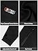 PTAHDUS Women's Heated Jacket Soft Shell with Hand Warmer, with 7.4V Battery Pack(Medium) Black