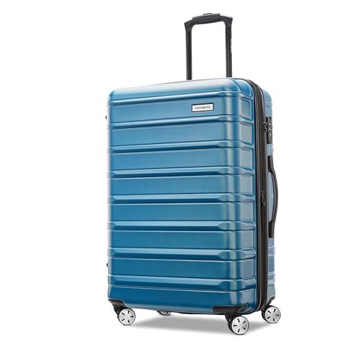 Image of Samsonite Omni 2 Hardside Expandable Luggage with Spinner Wheels, MEDIUM SPINNER, CARIBBEAN BLUE