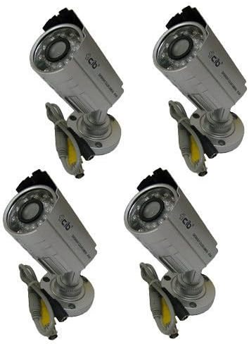 CIB CUC7652-4 Four 800TVL Indoor Outdoor Bullet Day Night Security Camera
