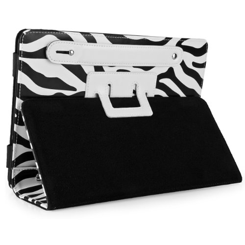 New Edition Soho Folio Case For All 9 And 10 In Tablets (Black And White) #TOP3