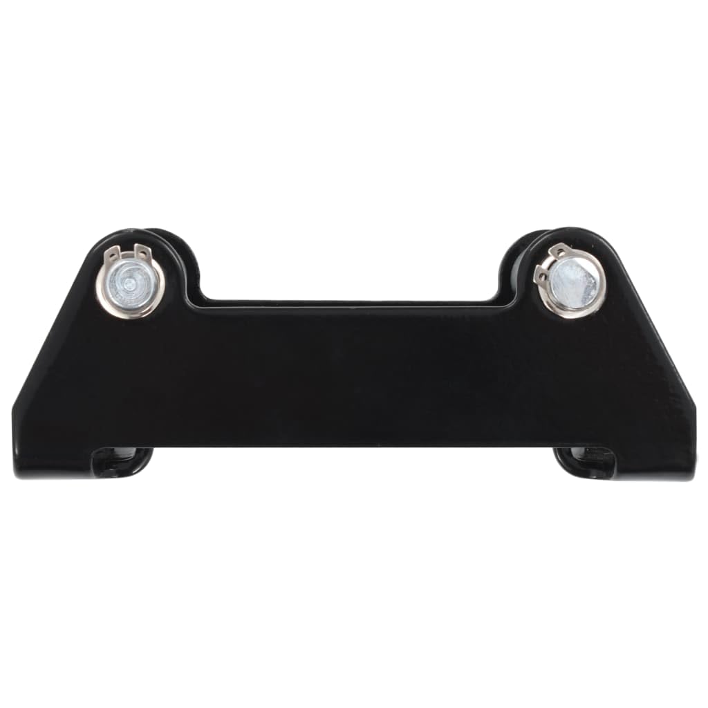 Finestra a rotelle a 4 vie in acciaio verniciato a polvere, 129 x 82 x 47,5 mm, per verricello da 1500-3000 lbs con ruote zincate, ideale per ponte sollevatore, gru, officina e cantiere