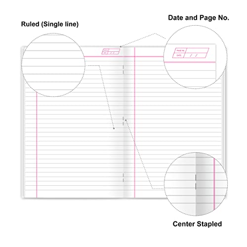 Image of Sundaram | A4 Long Book | Soft Bound | 172 Pages | 21 x 29.7 cm | Single Line | Pack of 12