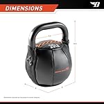 BIONIC BODY by Marcy Soft Kettlebell with Handle for Weightlifting, Conditioning, Strength and core Training - Image 2