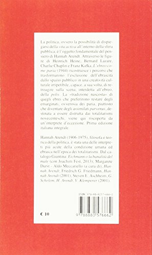 L'ebreo Come Paria. Una Tradizione Nascosta. Ediz. Integrale - 2