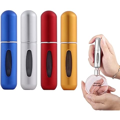 REQAG Atomizador Perfume Recargable con Ventana 5ml Cover