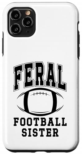 Football Sister,Loud Proud Cheer Sister Feral Football Sis X}zP[X iPhone 11 Pro Max p