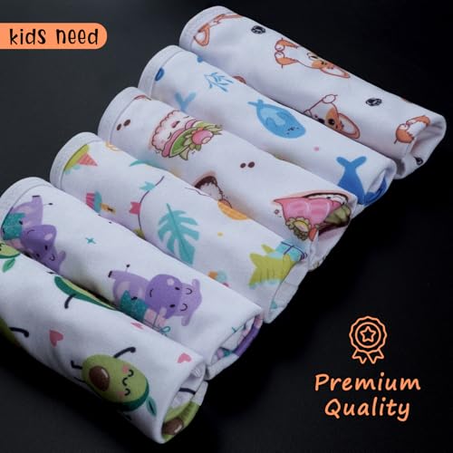 Image of Kids Need Premium langot for new born baby 0-3 months (6 Pack) Super Soft Double Layered nappy Breathable cotton cloth nappies for new born baby essentials | (NP1)