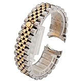 rolex bracelet oysterflex  [Richie Armband] 316L Edelstahl massiv 20 mm Ersatzarmband für Rolex Submariner GMT Oyster Style, Kein Edelstein