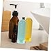 Healeved 2pcs Empty Travel Bottles Refillable Shampoo Containers Portable Toiletries Sub Bottles