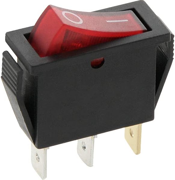 Iron Muscle Caravan Motorhome Red 12v 20A rocker switch for Dometic ...