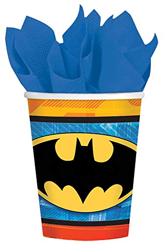 Amscan Batman 9 oz. Paper Cups (8)