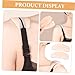 PRETYZOOM 8Pcs Silicone Skid Strap Holders Transparent Invisible Shoulder Strap Cushions for Comfortable All Day Support for Fashionable Outfits